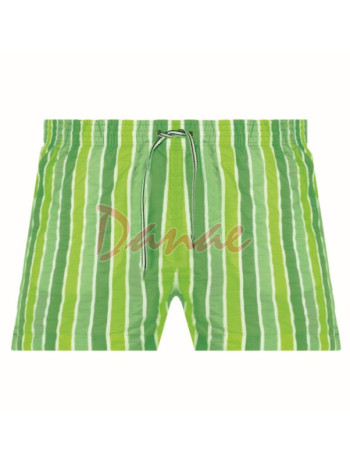 Neonové pánské plavky šortky Lorin - zelená