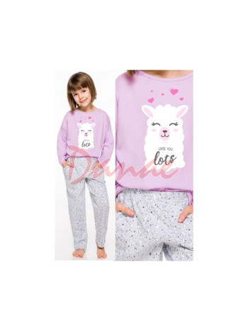 Dívčí pyžamo - ovečka Sofie - fialová