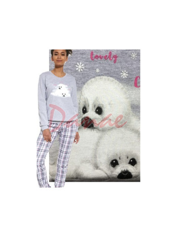 Tuli - dámské pyžamo s roztomilými tuleni