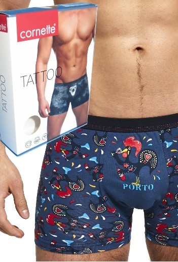 Pánske boxerky elastické - Kohút a portské víno