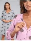 Stejná pyžama - máma - dcera