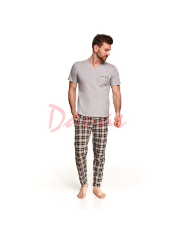 Tymon - pánské pyžamo krátký rukáv
