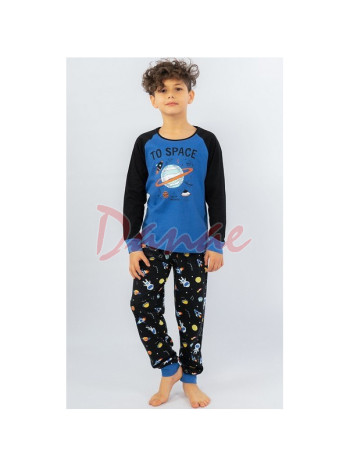 Chlapecké dlouhé pyžamo - Space - s patenty
