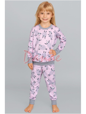 Dívčí pyžamo s patenty - Ovečky