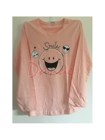 Dívčí tričko s obrázkem smajlíka - Smile