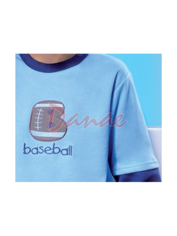 Zateplené chlapecké pyžamo Taro - Baseball