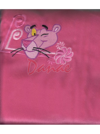 Taburetka - potah na taburetku - Pink Panter