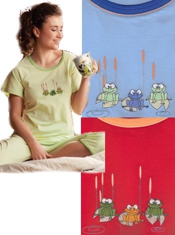Dámské pyžamo - Tři žabky