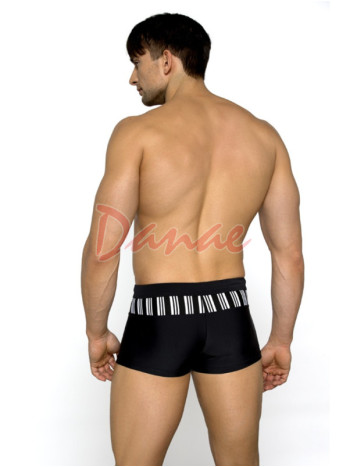 Vzorované pánské plavky boxerky Lorin 721