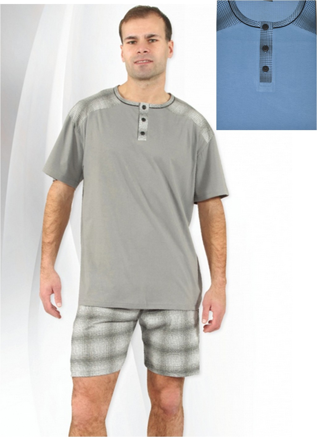 Pánské krátké pyžamo šortky Regina 481