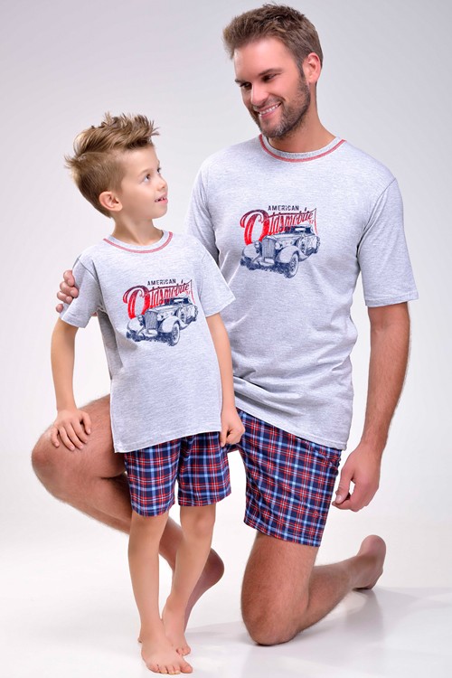 American Oldsmobile - chlapecké pyžamo krátké