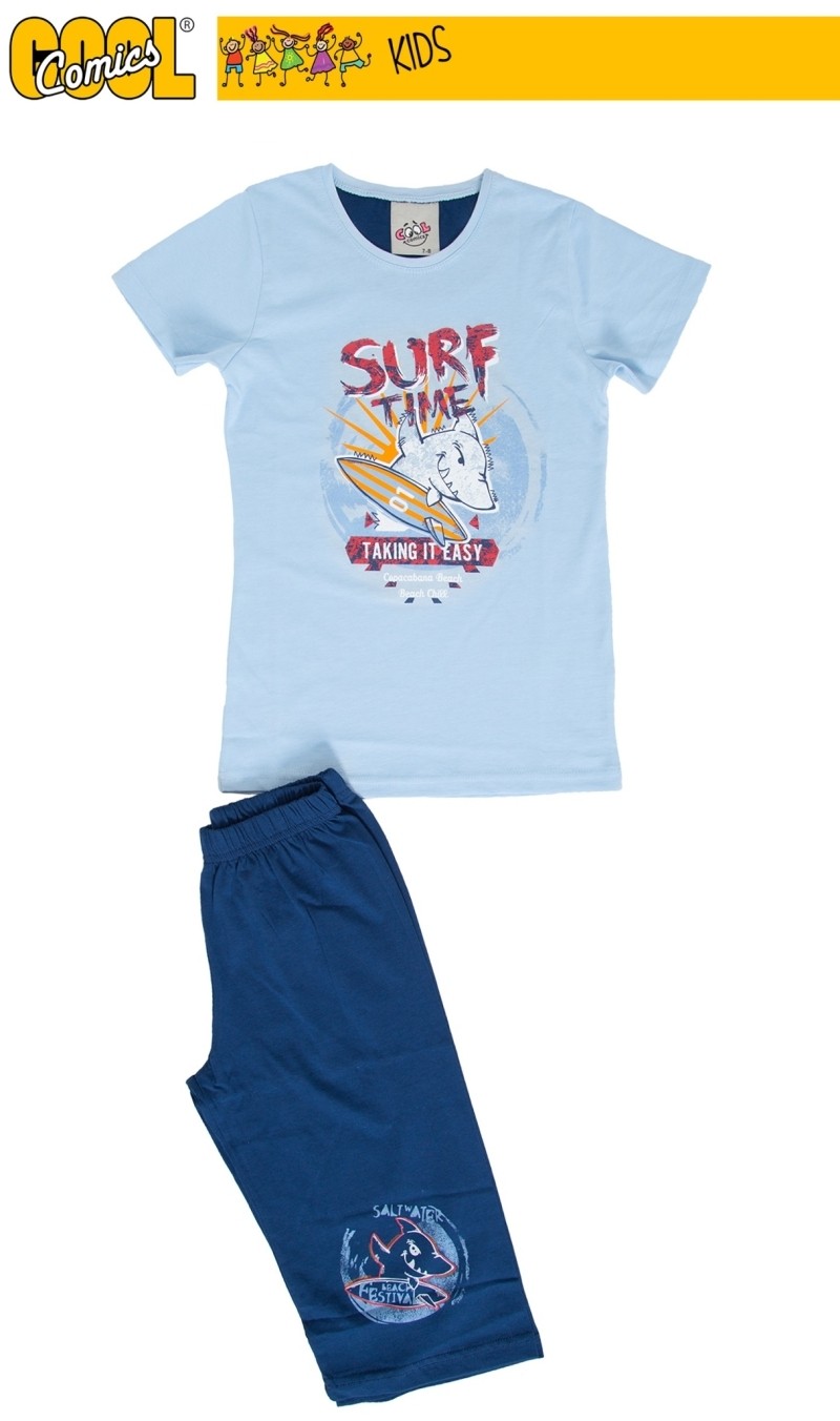 Chlapecké pyžamo se žralokem - Surf Time