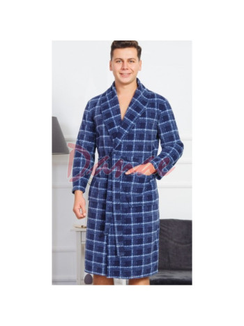 Károvaný pánský župan Gazzaz typu soft