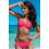 Dámské plavky push-up L2084 - brazilky kalhotky