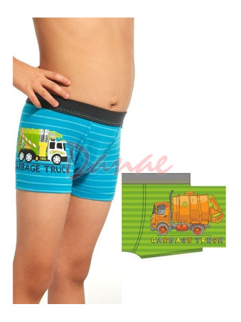 Chlapecké boxerky - Popelářský vůz