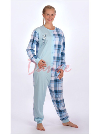 Overal dámský károvaný Venku je zima