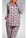 Dámské pyžamo Jenny - rozepínání na knoflíky