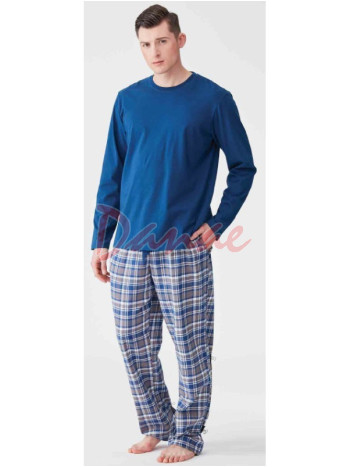 Pyžamo s flanelovými kalhotami - Key 405