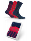 Výhodné dárkové balení - pánské ponožky 3 páry