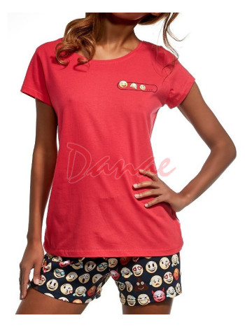 Emoticon - dámské pyžamo se šortky