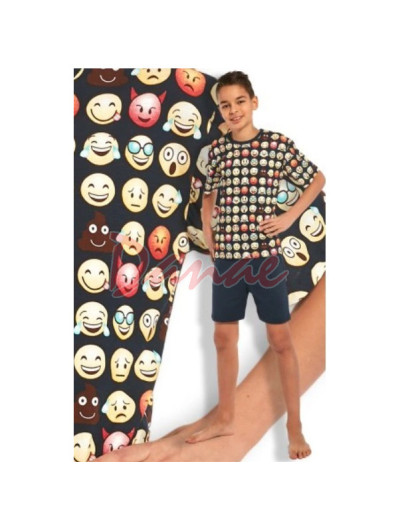 Emoticon 2 - chlapecké pyžamo se šortky