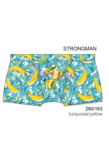 Pánské boxerky - Banán silák - Strongman