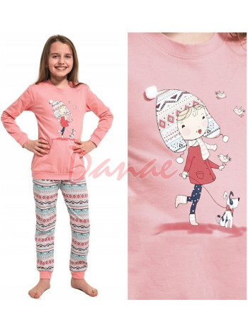 Dívčí pyžamo - Na procházce s pejskem