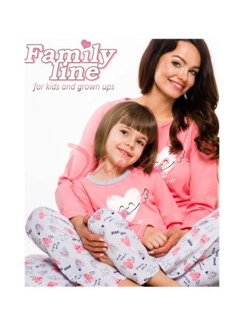 Láska - L´Amour - pyžamo se srdíčkem - Family line