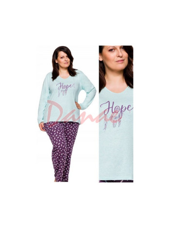Nadměrné dámské pyžamo - Hope - Naděje