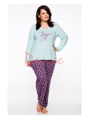 Nadměrné dámské pyžamo - Hope - Naděje