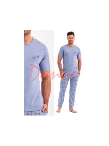 Pyžamo South - krátký rukáv - dlouhé kalhoty