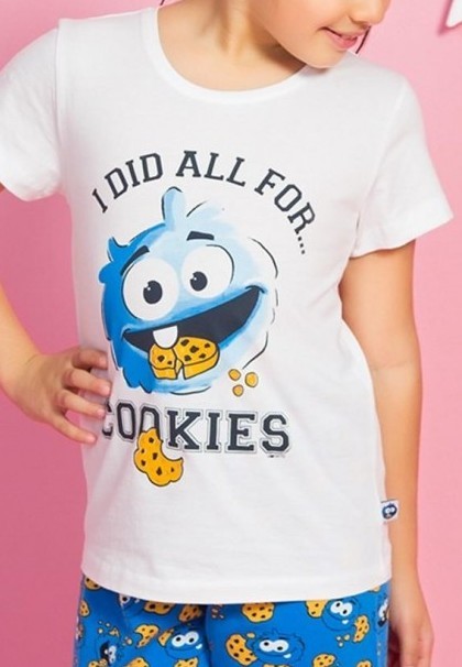 Dětské tříčtvrteční pyžamo All for Cookies