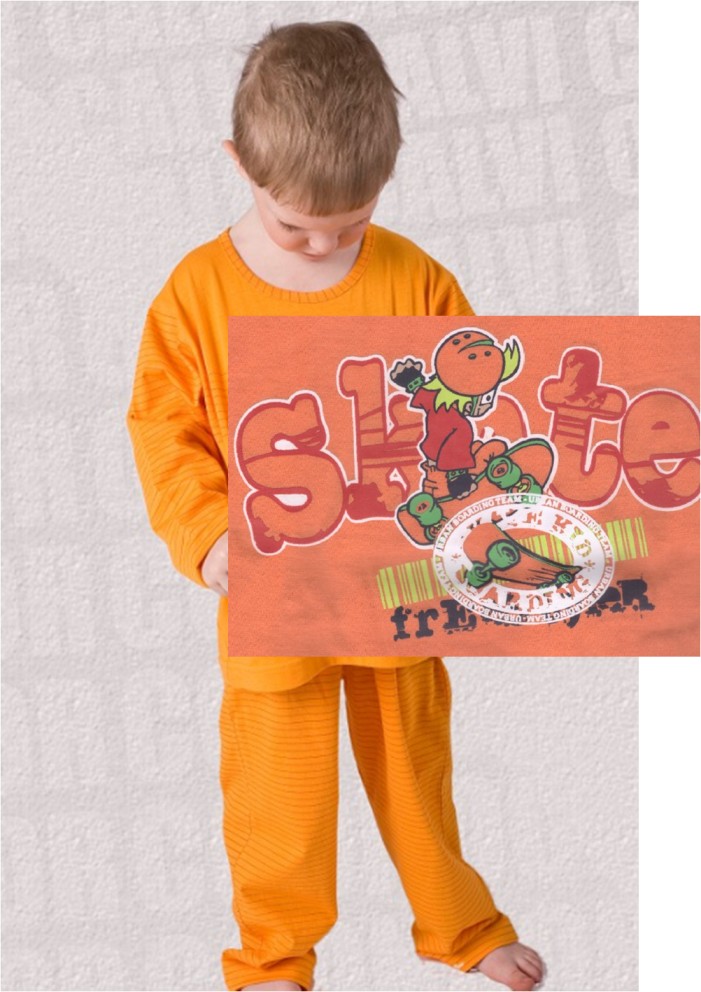 Chlapecké pyžamo pro malého Skejťáka
