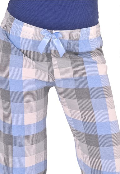 Pyžamové kalhoty pro dámy - Velké káro