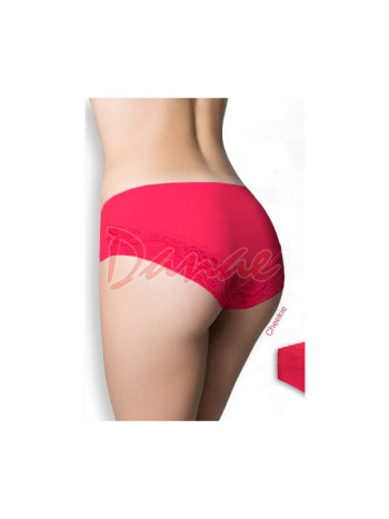 Bezešvé dámské kalhotky - Cheeky panty - červená