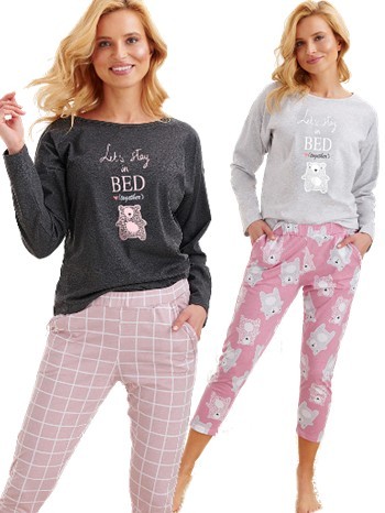 Zůstaňme v posteli - dámské pyžamo