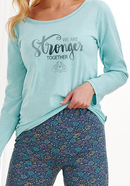 Stronger together - dámské pyžamo dlouhé
