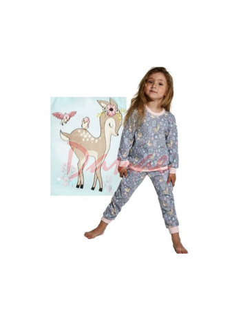 Dětské pyžamo se srnečkem - zvířátka v lese