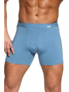Pánské boxerky Cornette Authentic - světlemodrá