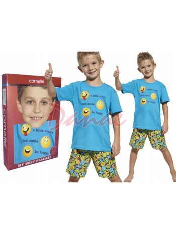Smile - chlapecké pyžamo se smajlíky