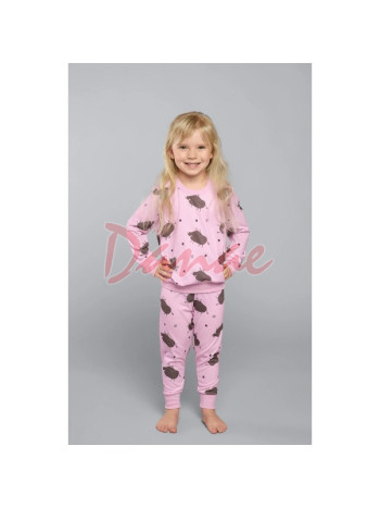 Pumba - Dětské pyžamo s pohádkovým motivem - růžová