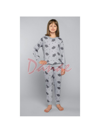 Pumba - Dětské pyžamo s pohádkovým motivem - šedá