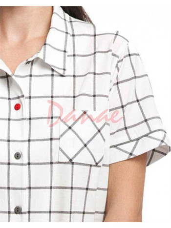 Stylová dámská košile - pánský košilový look