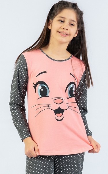 Dívčí pyžamo s veselým Koťátkem