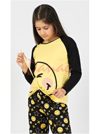 Emoticon - dětské pyžamo se smajlíkem
