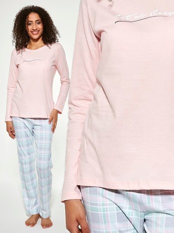 Let me sleep - dámské pyžamo v pastelových barvách