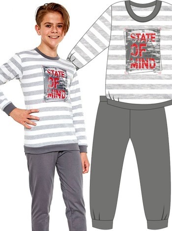 Chlapecké pyžamo s patenty State of Mind