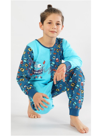 Chlapecký overal na spaní - Hungry monster