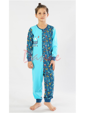 Chlapecký overal na spaní - Hungry monster