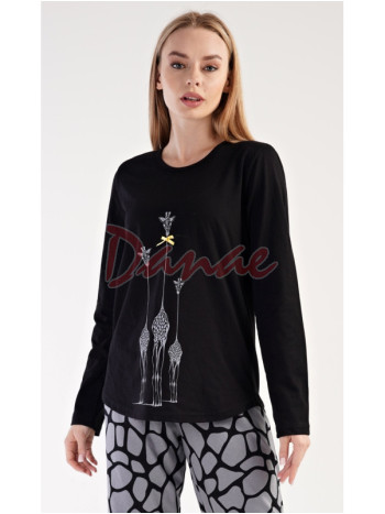 Dámské pyžamo dlouhé - Long neck